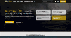 Desktop Screenshot of lasleyesdelexito.com